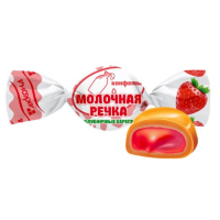 Молочная речка "Клубничные берега" 4 кг. конфеты