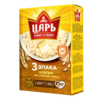 Хлопья 3 злака "Царь" К16 400 гр.