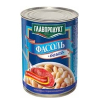 Фасоль белая 400гр.Главпродукт