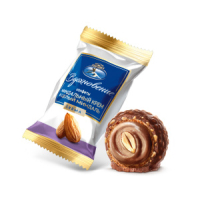 Конфеты Вдохновение с миндальным кремом и целым миндалем 3кг.