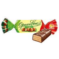 Конф.Ореховые 6кг. вафельные глазиров.