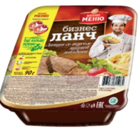 ЛБП "Бизнес Ланч" яичная с говяжьим бульоном, лоток 90гр.*24шт