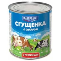 Сгущенка 380гр.Столичная с сах.