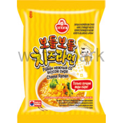ЛБП BODLEBODLE CHEESE RAMEN (SPICY) 111G*20