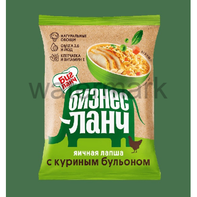 ЛБП "Бизнес Ланч" яичная с куриным бульоном, плёнка 60гр.*100шт